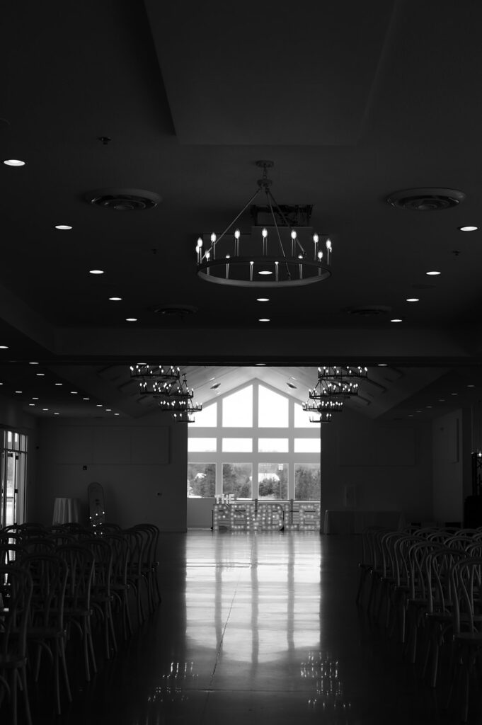 reception hall at the Aisling