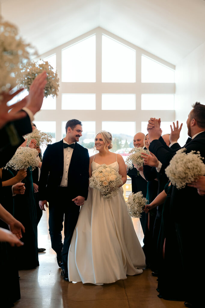 candid post wedding ceremony moments at the Aisling