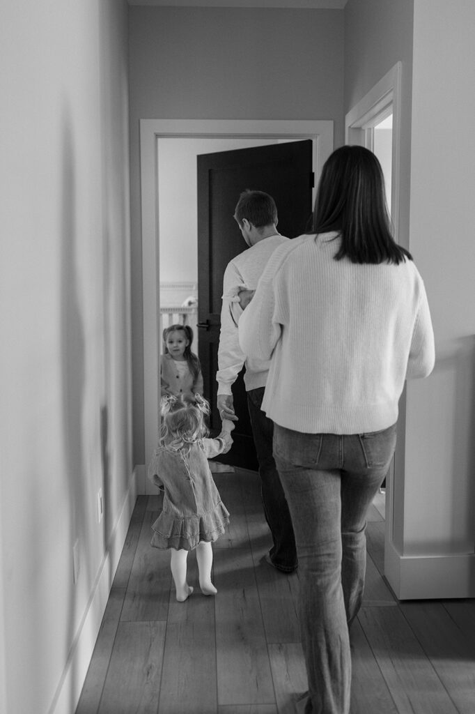 candid family moments at home