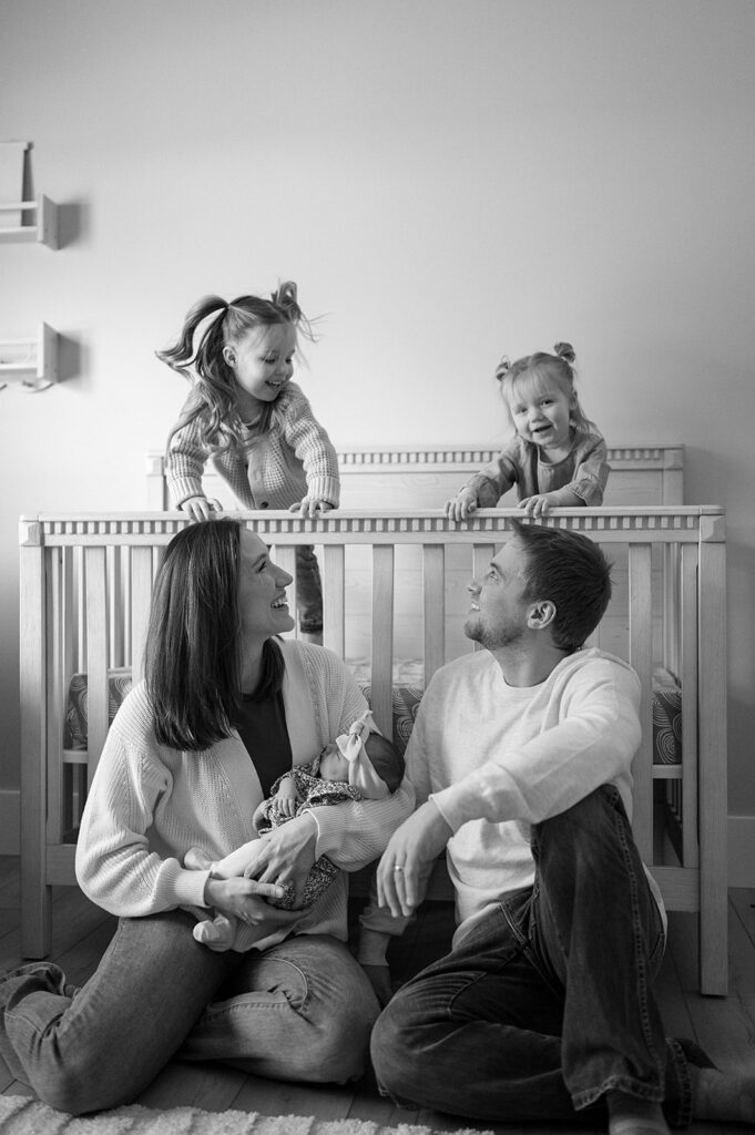 candid family moments at home