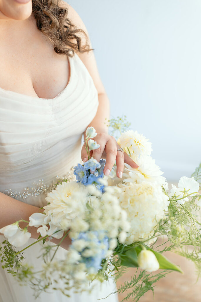 bridal portrait at the neu neu wedding venue