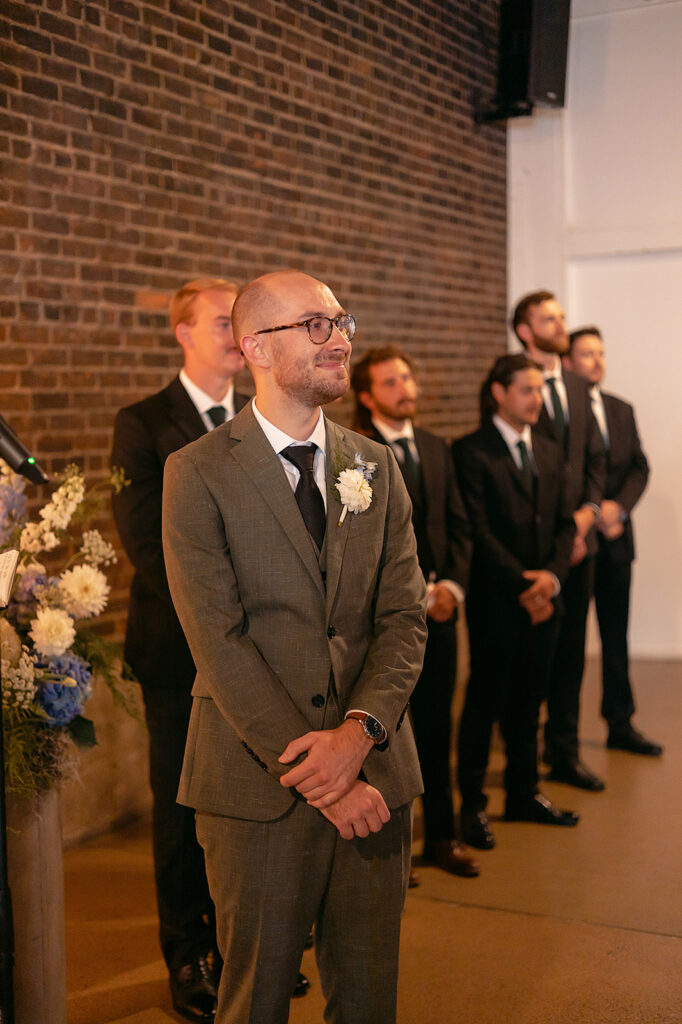 emotional wedding ceremony at the neu neu wedding venue