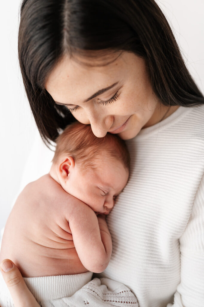 newborn studio photography at the sunroom studio in bemidji mn
