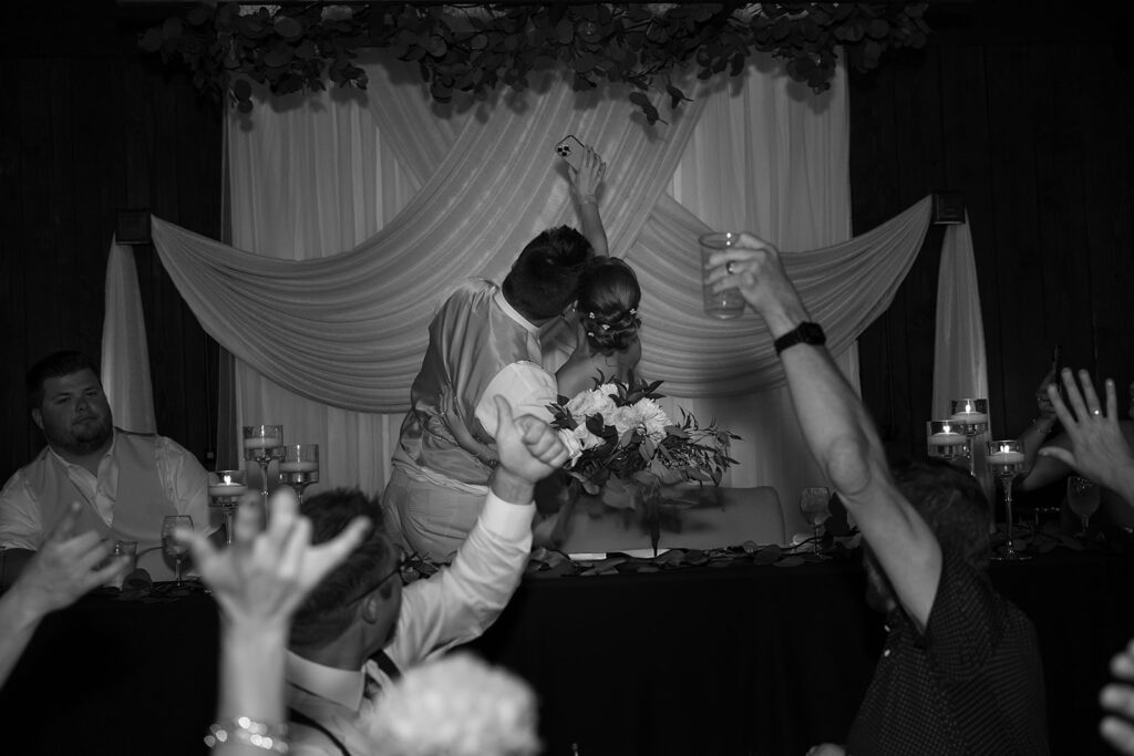 fun wedding reception at the bluebelle event venue