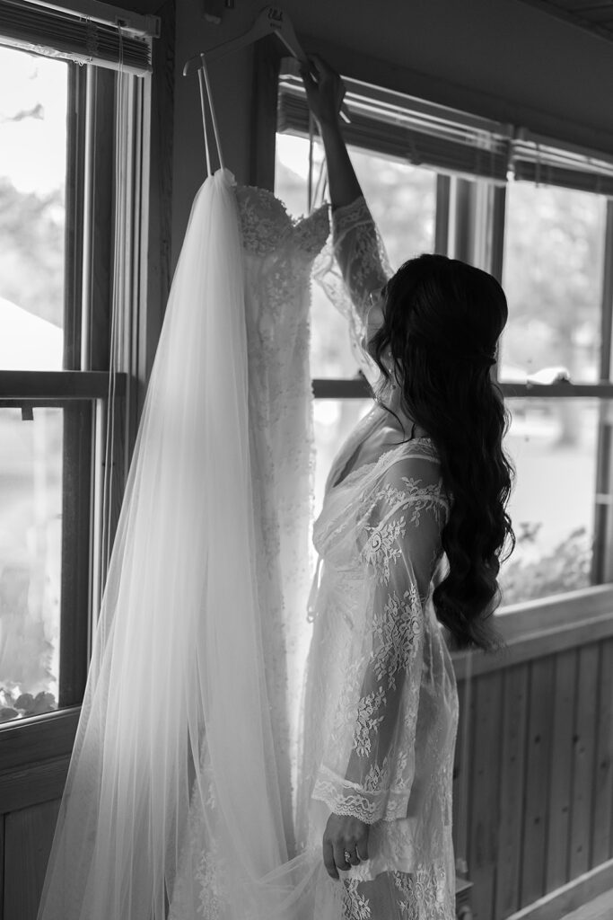 bride getting ready details