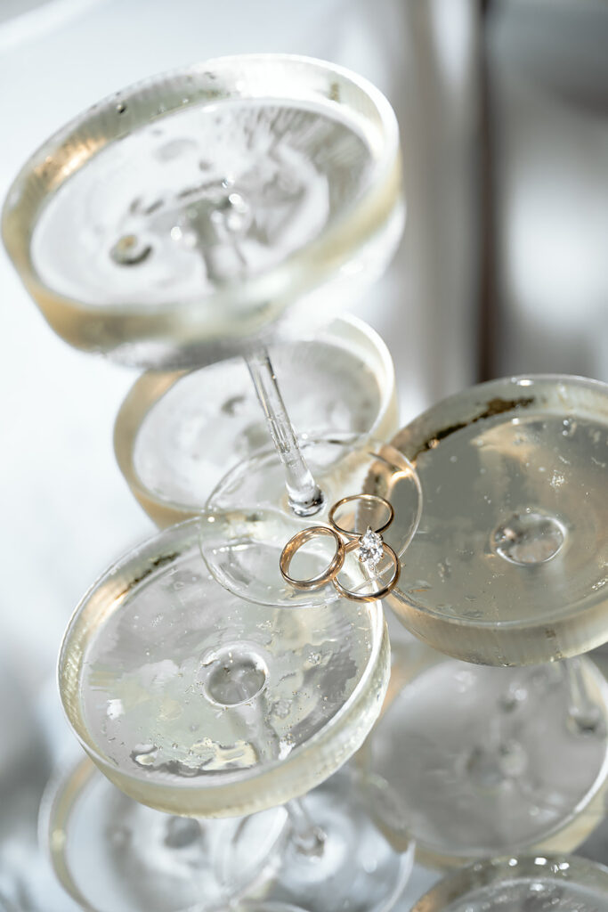 champagne tower