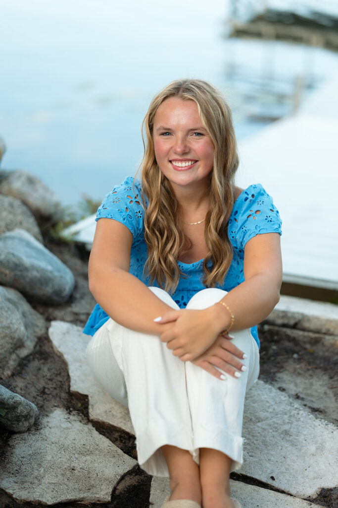 a sweet girl photographed during her minnesota senior photoshoot in bemidji