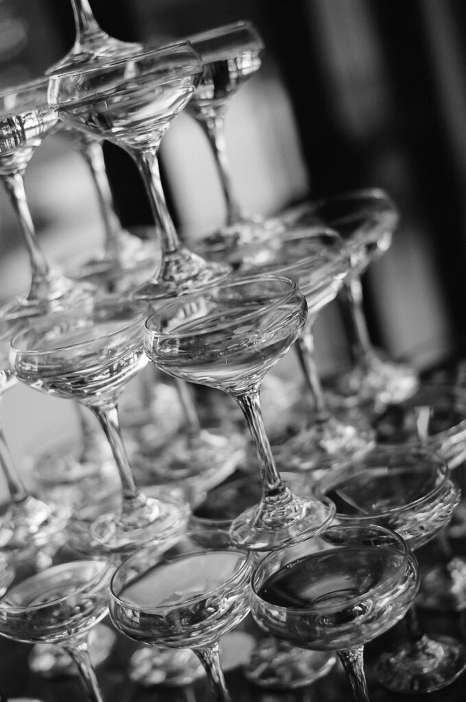 champagne tower