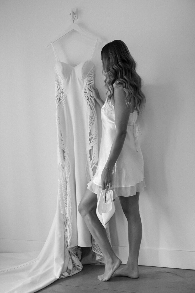 bride getting ready